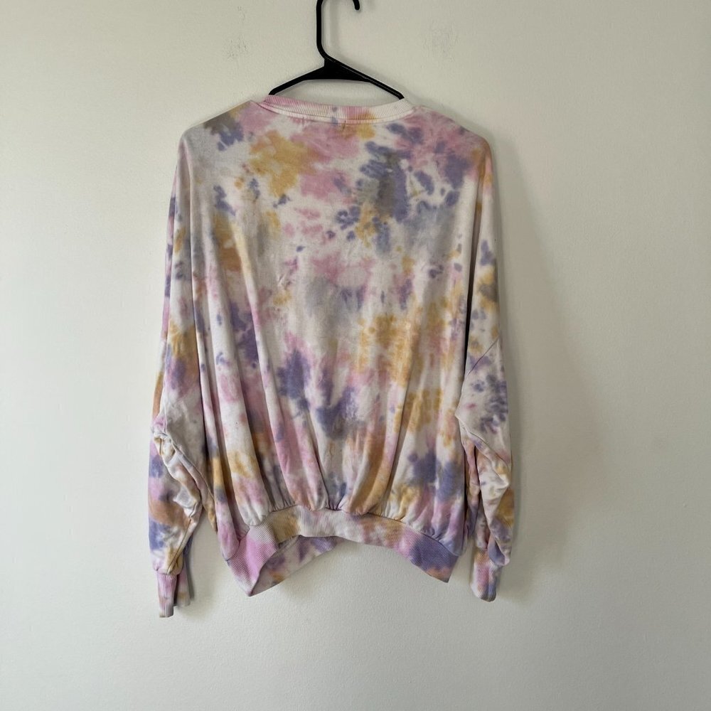 Young Fabulous and Broke Sweatshirt Juliette Pastel Tie-Die - Picture 2 of 12